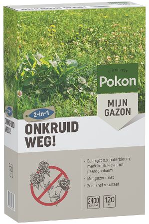 Afbeelding voor categorie Pokon mos/onkruid weg in gazon
